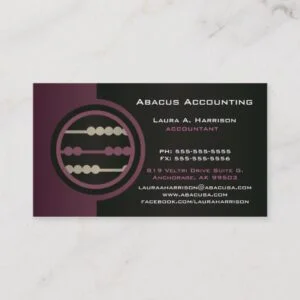 Abacus Accounting Business Cards