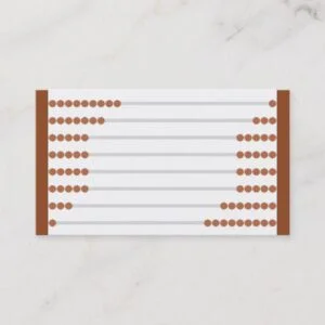 Abacus Design Business Card