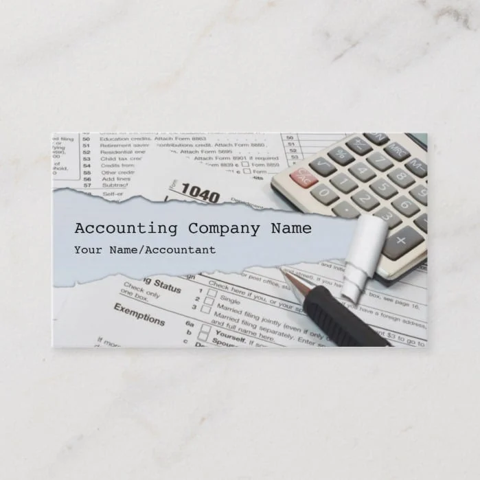 Accountant Business Card