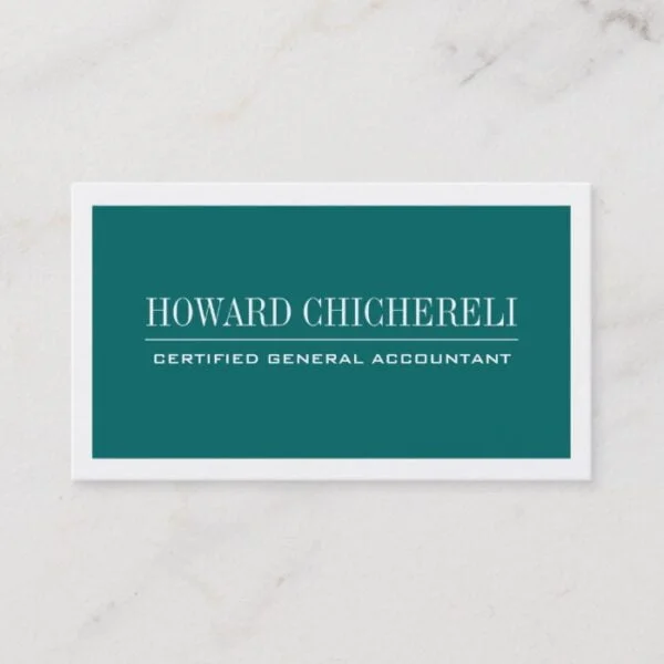Accountant Business Cards