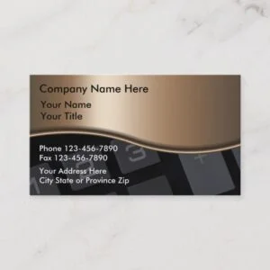 Accountant Business Cards