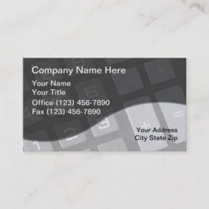 Accountant Business Cards
