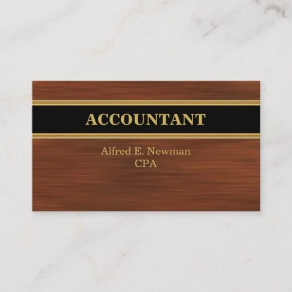 Accountant Business Cards