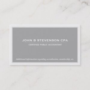 Accounting  Business Card