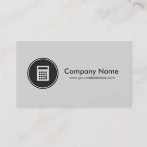 Accounting Business Cards
