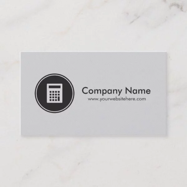 Accounting Business Cards