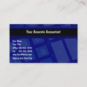 Accounting Business Cards