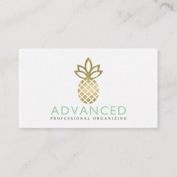 Advanced Professional Organizing Custom Business Card