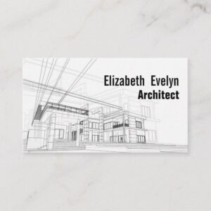 Architecture background design business card
