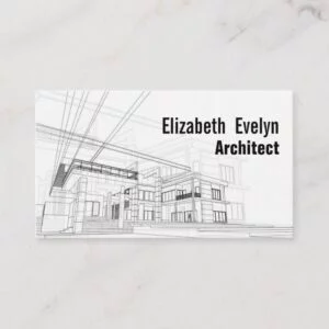 Architecture background design business card