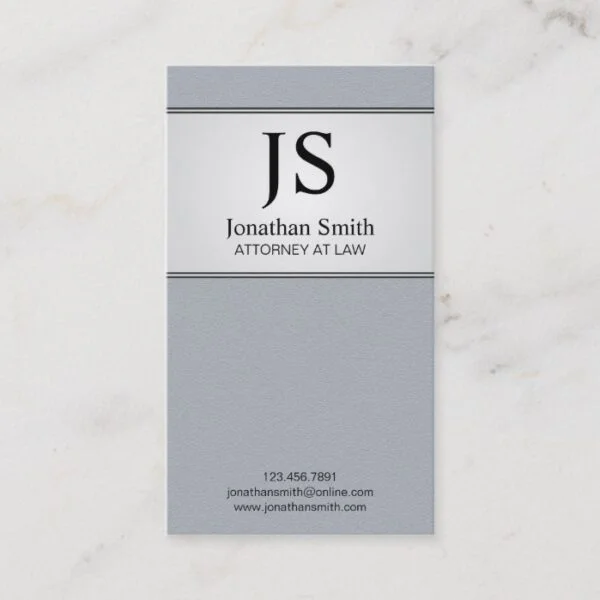 Attorney at Law - Business Cards