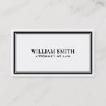 Attorney at Law – Business Cards