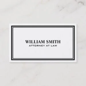 Attorney at Law - Business Cards