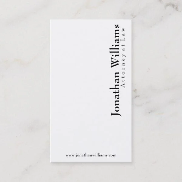 Attorney at Law - Business Cards