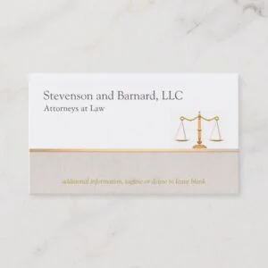 Attorney Business Card Business Card