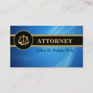 Attorney Business Cards