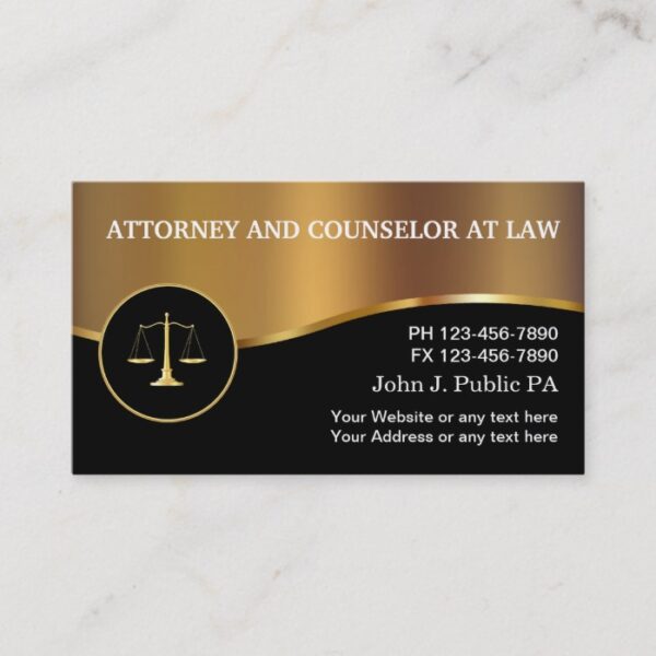 Attorney Business Cards