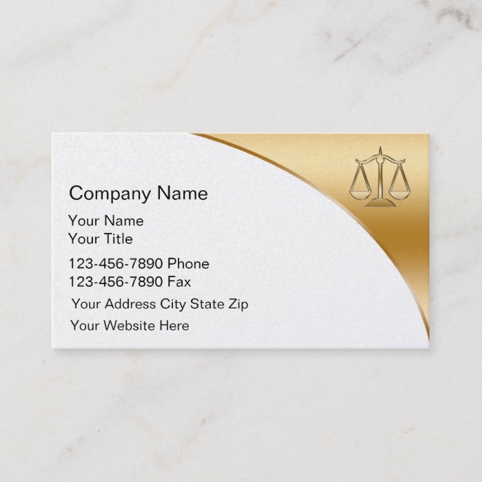 Attorney Business Cards Business Card Branding