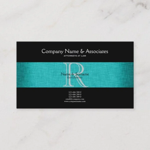Attorney Lawyer Business Card