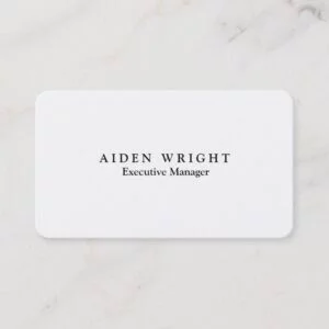 Attractive Trendy Stylish Modern Minimalist Business Card