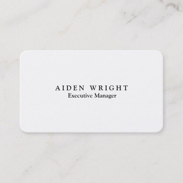Attractive Trendy Stylish Modern Minimalist Business Card