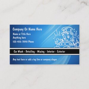 Auto Detail Business Cards