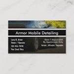Auto Detailing Business Cards