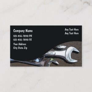 Auto Mechanic Business Cards