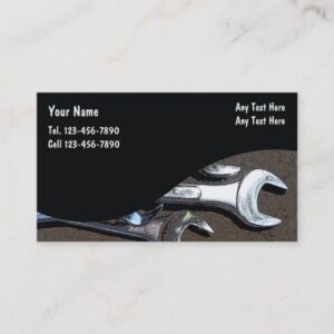 Auto Mechanic Theme Business Card