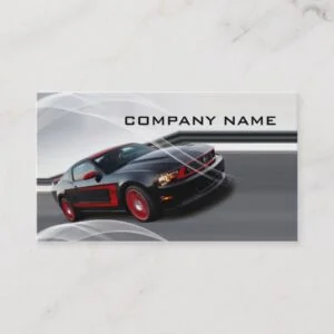 Automotive business business card