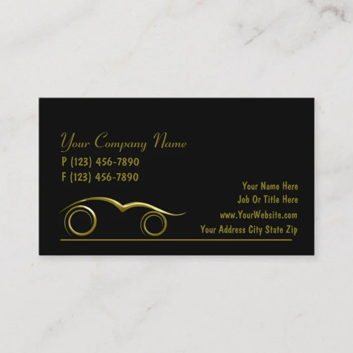Automotive Business Cards