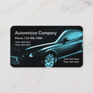Automotive Modern Design Business Card