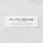 Business Card – Auto Silhouette