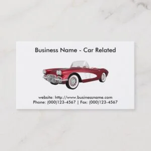 Business Card: Cars / Automotive Business Card