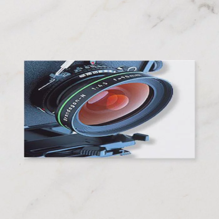 Camera  Photography Business Card