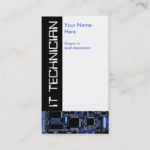 Circuit Blue 2 ‘IT Technician’ business card