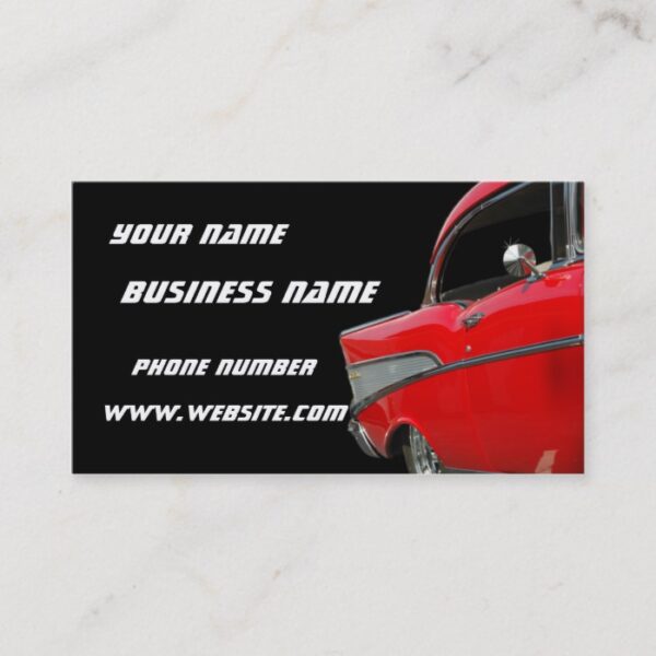 Classic Chevy Business Card