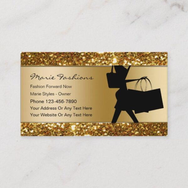 Classy Fashion Business Cards