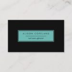 Color Pop | Simple Custom Color Double Sided Business Card