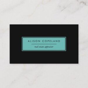 Color Pop | Simple Custom Color Double Sided Business Card