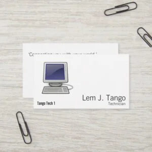 Computer Business Card