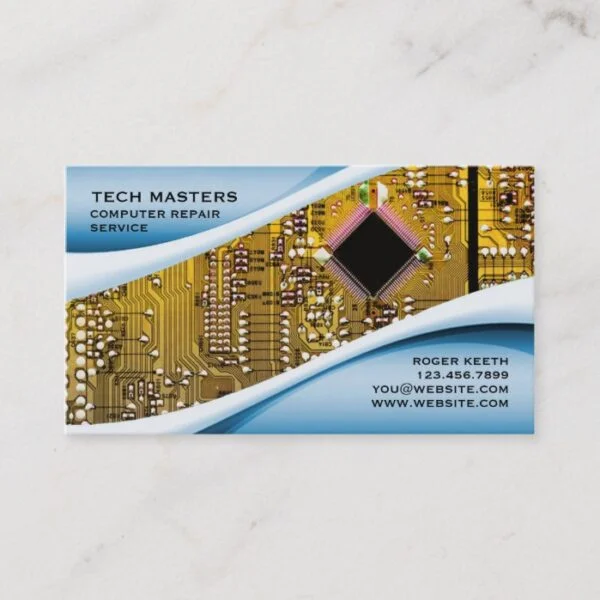 Computer Repair Business Card