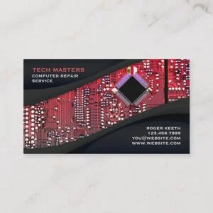 Computer Repair Business Card