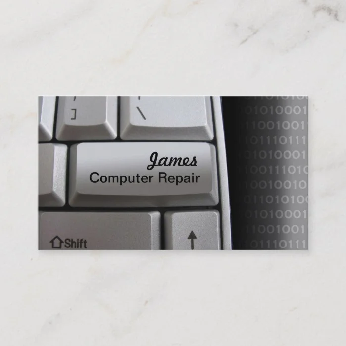 Computer Repair Business Cards