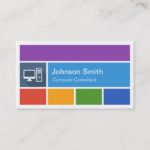 Computer Repair – Creative Modern Metro Style Business Card
