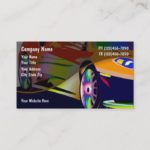 Cool Automotive Theme Design Business Card