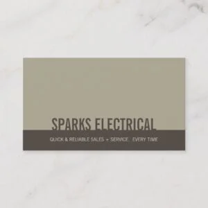 CORPORATE BUSINESS CARD :: bold block 11L