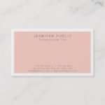 Create Your Own Modern Simple Elegant Plain Business Card