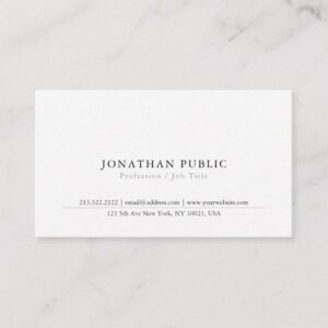 Create Your Simple Modern Classy Business Card