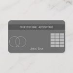 “Credit Card Style Business Card No.19”